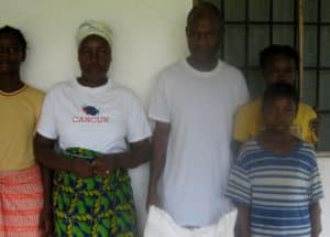 Pastor Fuoah & family with rice