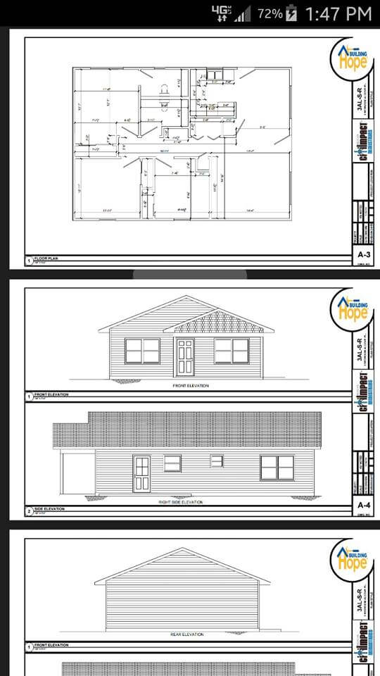building hope house plan view