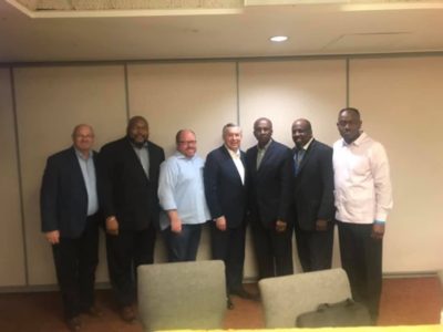 Pastors and Leaders from Bahamas in Florida for planning and renewal