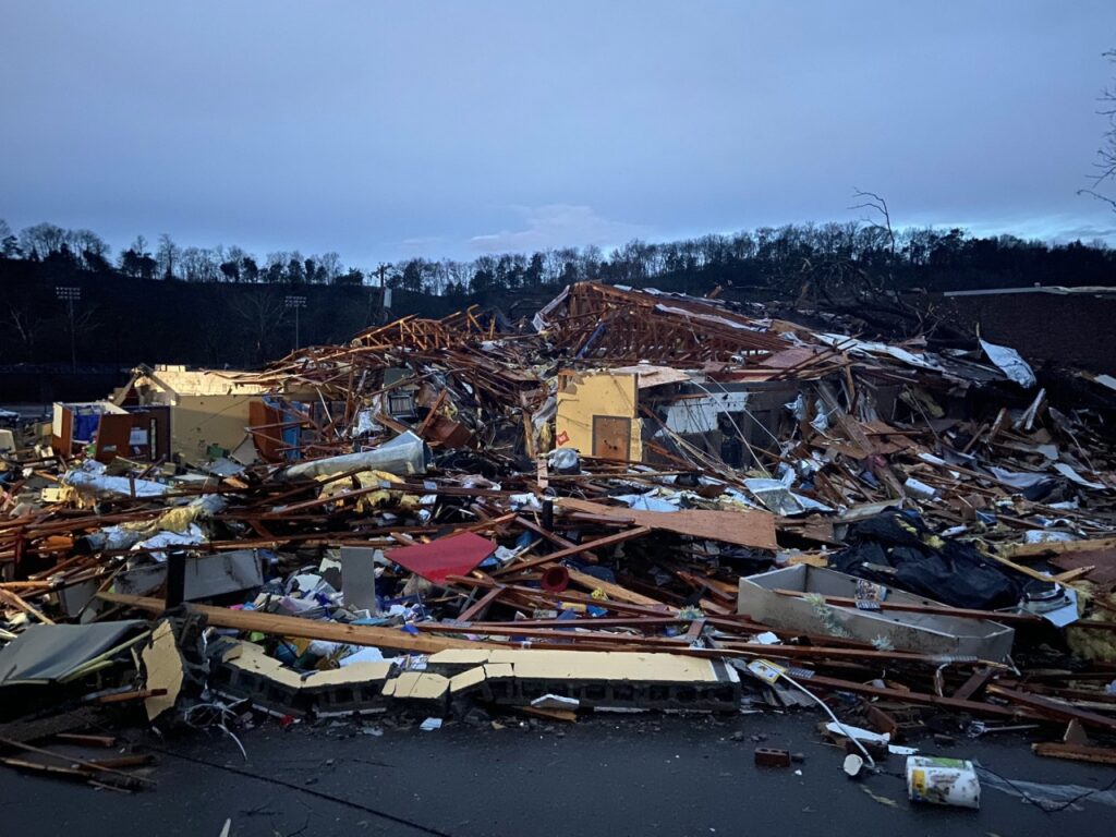 tennessee tornado disaster relief donations