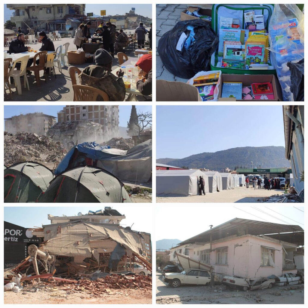 Pictures of destruction in Turkey post earthquake