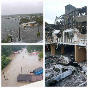 Multiple Fronts Floods, Fire, Hurricane
